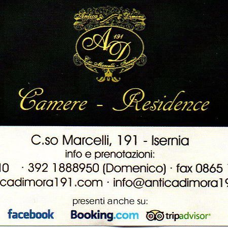 Antica Dimora 191 Otel Isernia Dış mekan fotoğraf