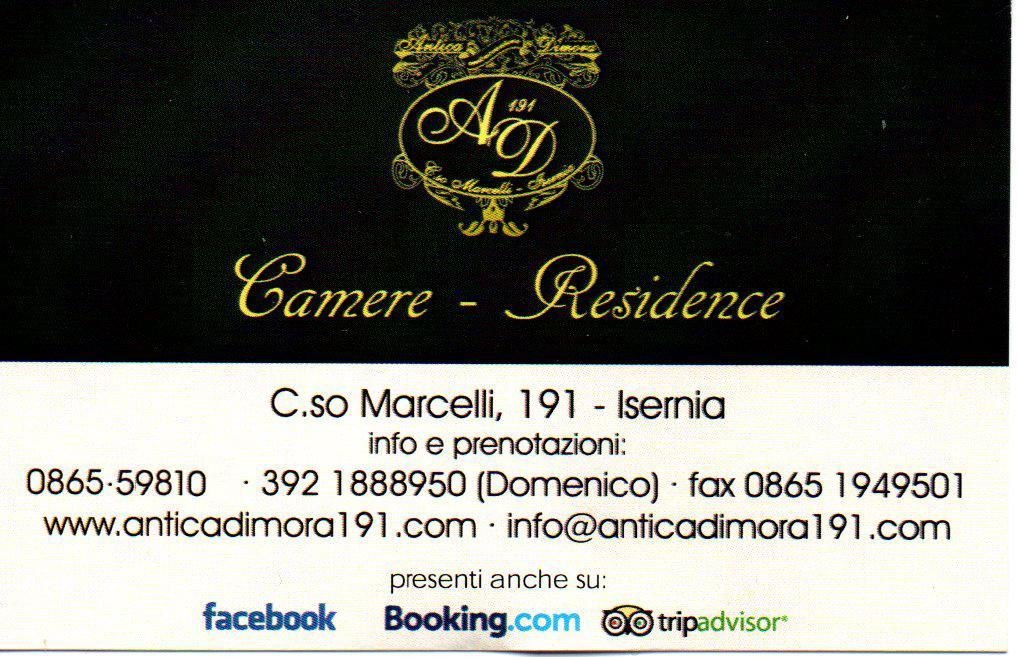 Antica Dimora 191 Otel Isernia Dış mekan fotoğraf